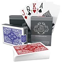 Bullets Playing Cards Cartas Poker de plastico. 2 x Baraja Poker Set Profesional. Naipes poquer Premium plastificadas…
